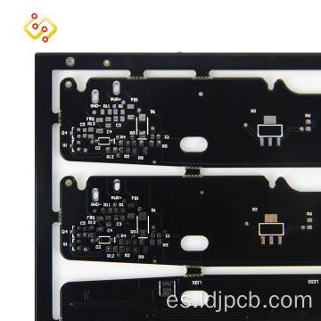 Tapa de circuito de doble cara de fabricación de PCB rígida de 1.6 mm